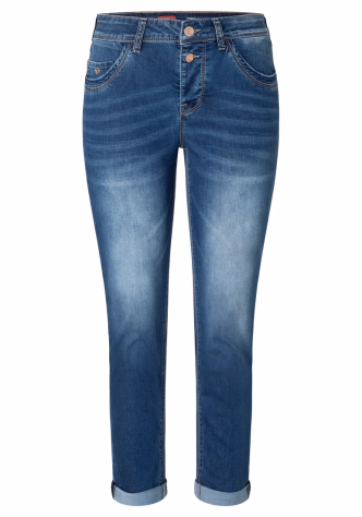 Timezone dámské jeans kalhoty 17-10080-08-3014 Slim NaliTZ 7/8