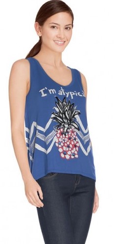 detail Desigual dámské triko 61T26D2