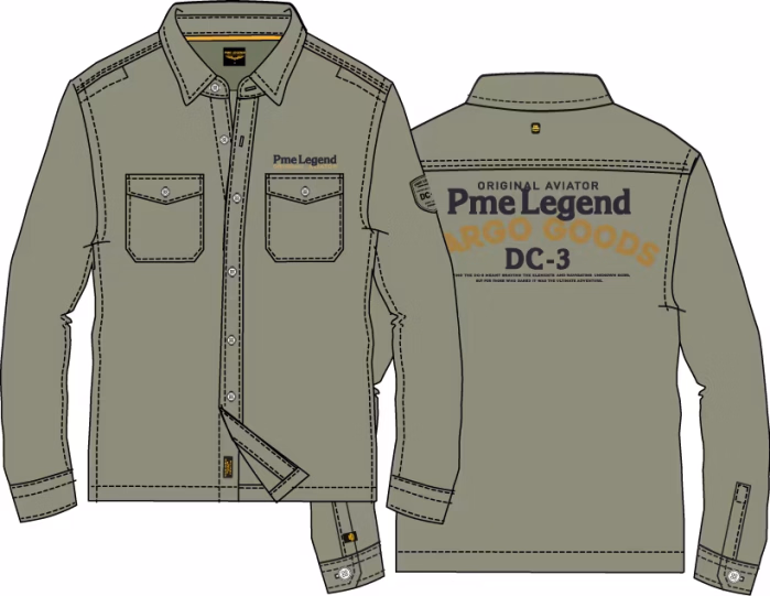 detail PME Legend pánská košile PSI2608232-6485