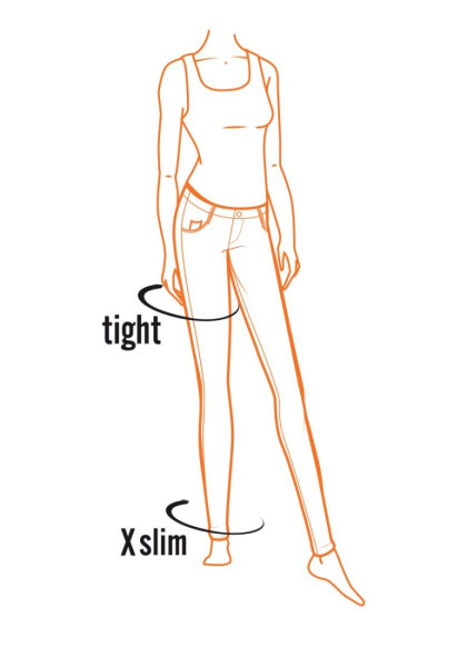 detail TIMEZONE DÁMSKÉ JEANS 17-10057-00-3247 Tight Aleena