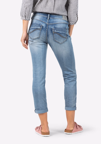 detail Timezone dámské jeans kalhoty 17-10080-08-3014 Slim EduardoTZ