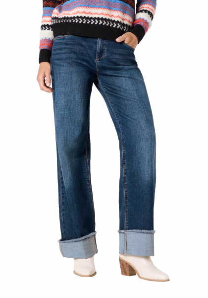 detail Timezone dámské jeans kalhoty 17-10099-40-3805 Comfort CoraTZ Womenshape