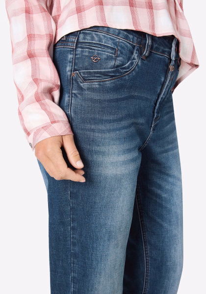 detail Timezone dámské jeans kalhoty 17-10106-00-3805 Regular RickyTZ Womenshape