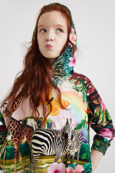 detail Desigual dětská mikina 22SGSK02