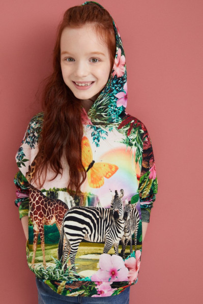 detail Desigual dětská mikina 22SGSK02