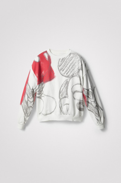 detail Desigual dámská mikina 22SWSK29