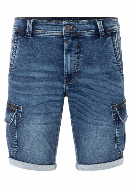 detail Timezone pánské jeans kraťasy 25-10021-40-3058 Slim StanleyTZ