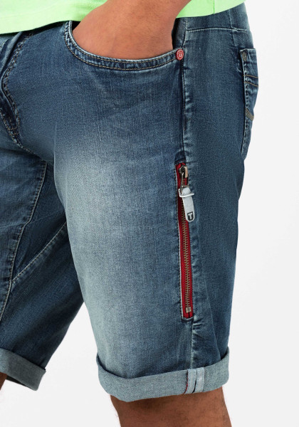 detail Timezone pánské jeans kraťasy 25-10024-01-3119