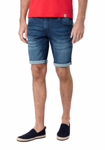 detail Timezone pánské jeans kraťasy 25-10024-40-3119 Slim GoofyTZ