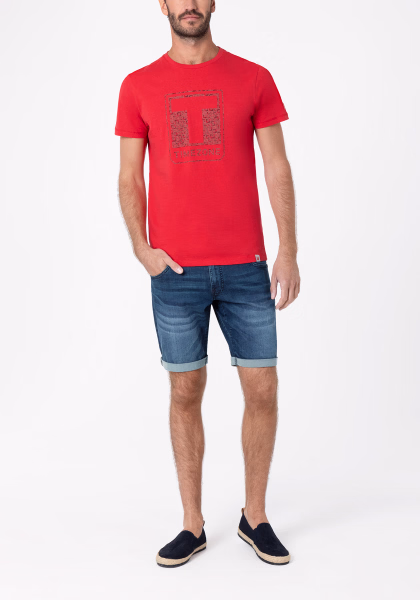 detail Timezone pánské jeans kraťasy 25-10024-40-3119 Slim GoofyTZ