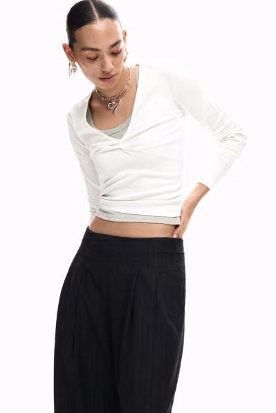 detail Desiguál dámské kalhoty 26SWPW31-2000