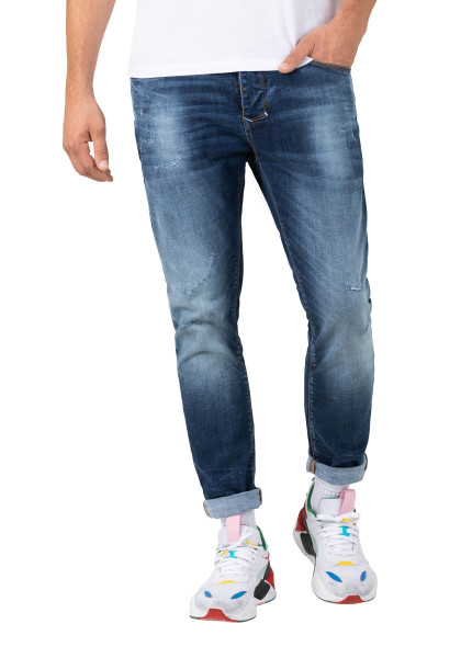 detail Timezone pánské jeans Slim DwyaneTZ 27-10067-06-3049
