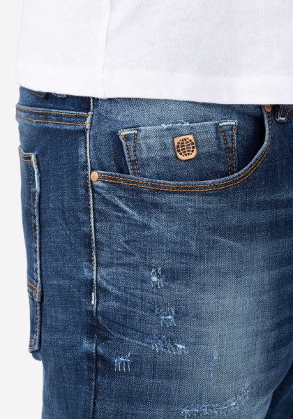 detail Timezone pánské jeans Slim DwyaneTZ 27-10067-06-3049