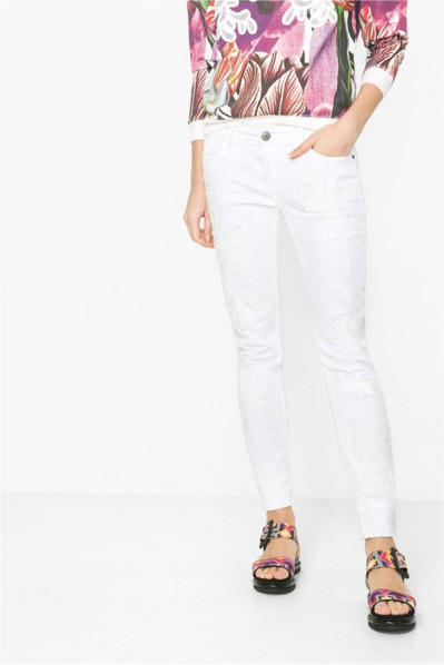 detail Desigual dámské kalhoty 61D26B2