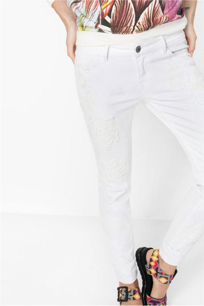 detail Desigual dámské kalhoty 61D26B2