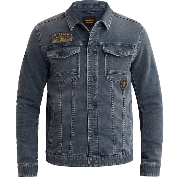 detail PME Legend pánská jeans bunda PDJ2608700-GSD DENIM