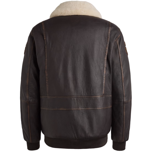 detail PME Legend pánská kožená bunda PLJ2509703 SNOWPROP
