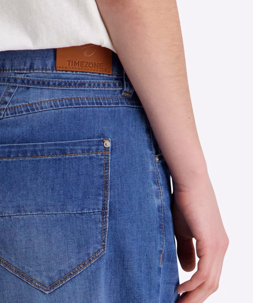 detail Timezone dámské jeans kraťasy T1 50041.3159 Loose Lagunas