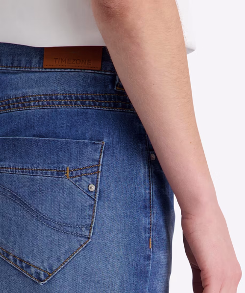 detail Timezone dámské jeans kraťasy T1 50042.3159 Regular RickyTZ