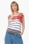 náhled Desigual dámské triko 73T2WJ2