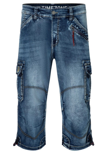 Timezone pánské jeans kraťasy 25-10009-21-3119