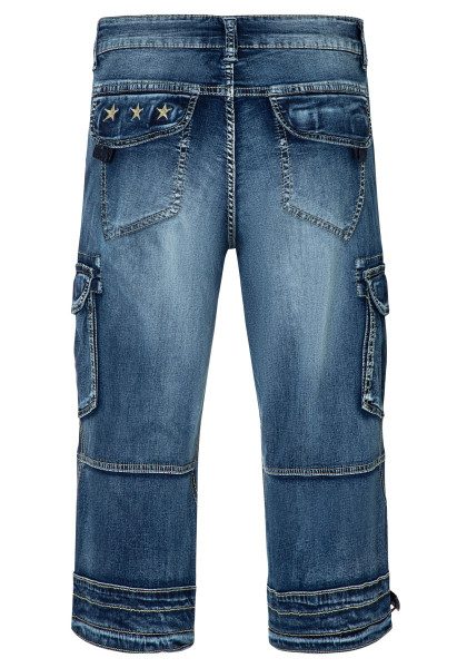 detail Timezone pánské jeans kraťasy 25-10009-21-3119